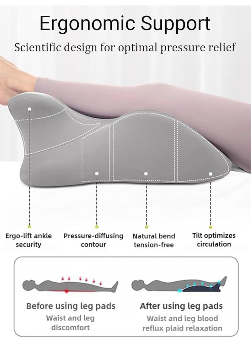 DUNISO Memory Foam Ergonomic Wedge Pillow,Prone Pillow for Sleeping,Bed Pillow for Sitting Up,Reading Pillow in Bed,with Removable Cover,Anti Slip, Comfortable and Durable,for Sitting Up, Back, Neck, and Leg Pain Relief - Image 3